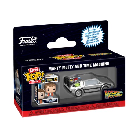 Bitty Pop - Ride - Back To The Future - Marty McFly and Time Machine