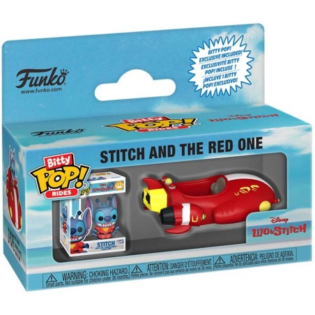 Bitty Pop! - Disney - Lilo e Stitch - Stitch con la Red One