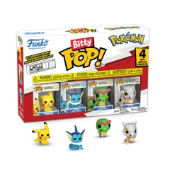 Bitty Pop! - Pokemon - Pikachu  (4 pack)