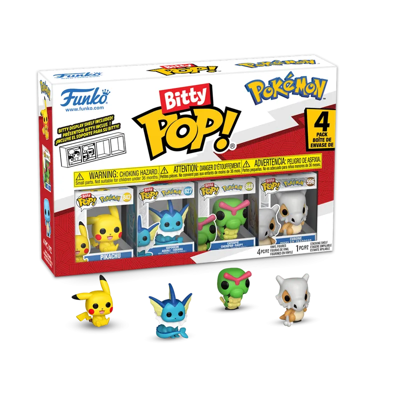 Bitty Pop! - Pokemon - Pikachu (4 pack) Bitty Pop! - Pokemon - Pikachu (4 pack)