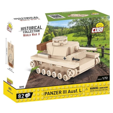 Cobi - Historical Collection - World War II - Panzer III Ausf. L 1:72 3090