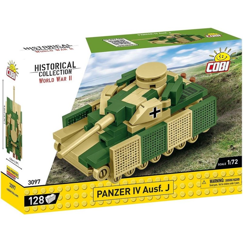 Cobi - Historical Collection - World War II - Panzer IV Ausf. J 1:72 3097 Cobi - Historical Collection - World War II - Panzer IV Ausf. J 1:72 3097