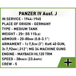 Cobi - Historical Collection - World War II - Panzer IV Ausf. J 1:72 3097