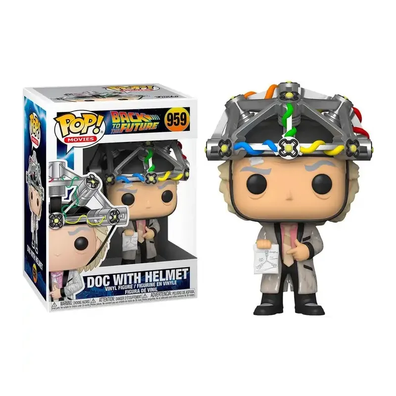 Pop Movies - Back to the Future - Doc With Helmet 959