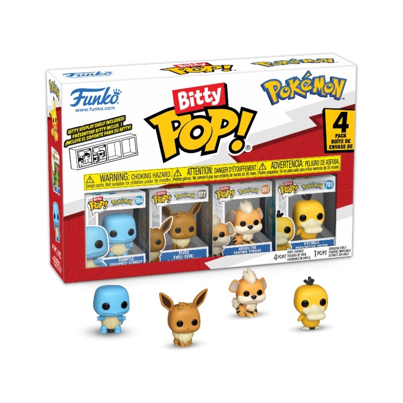 Bitty Pop! - Pokemon - Squirtle (4 pack) Bitty Pop! - Pokemon - Squirtle (4 pack)