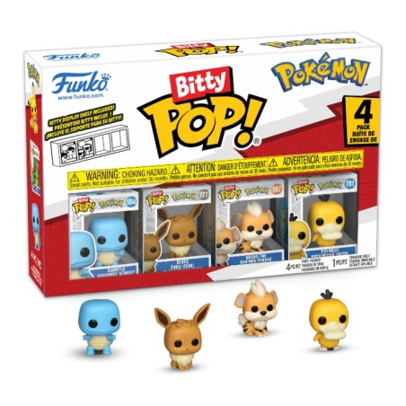 Bitty Pop! - Pokemon - Squirtle (4 pack)