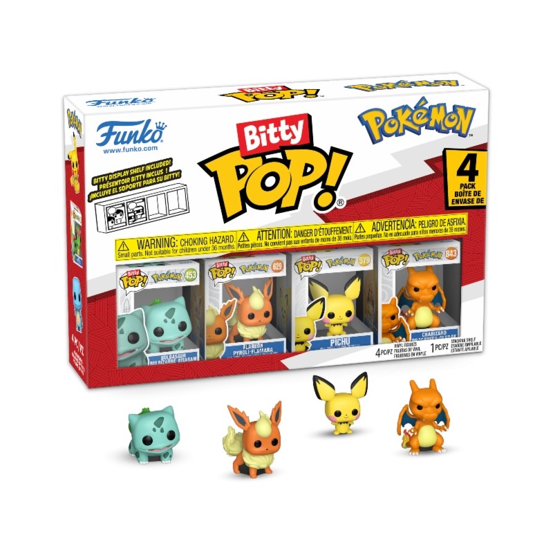 Bitty Pop! - Pokemon - Bulbasaur (4 pack) Bitty Pop! - Pokemon - Bulbasaur (4 pack)