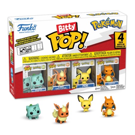 Bitty Pop! - Pokemon - Bulbasaur (4 pack)