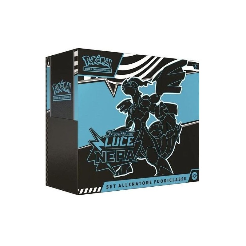 Pokemon - Scarlatto E Violetto - Set Allenatore Fuoriclasse - Luce Nera (ITA) Pokemon - Scarlatto E Violetto - Set Allenatore Fuoriclasse - Luce Nera (ITA)