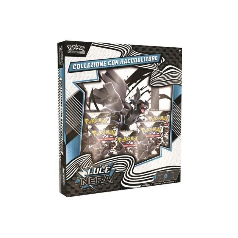 Pokemon - Scarlatto E Violetto - Collezione con Raccoglitore - Luce Nera (ITA) Pokemon - Scarlatto E Violetto - Collezione con Raccoglitore - Luce Nera (ITA)