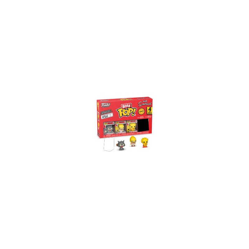 Bitty Pop! - The Simpsons - Scratchy (4 Pack)