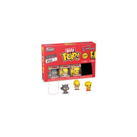 Bitty Pop! - The Simpsons - Scratchy (4 Pack)