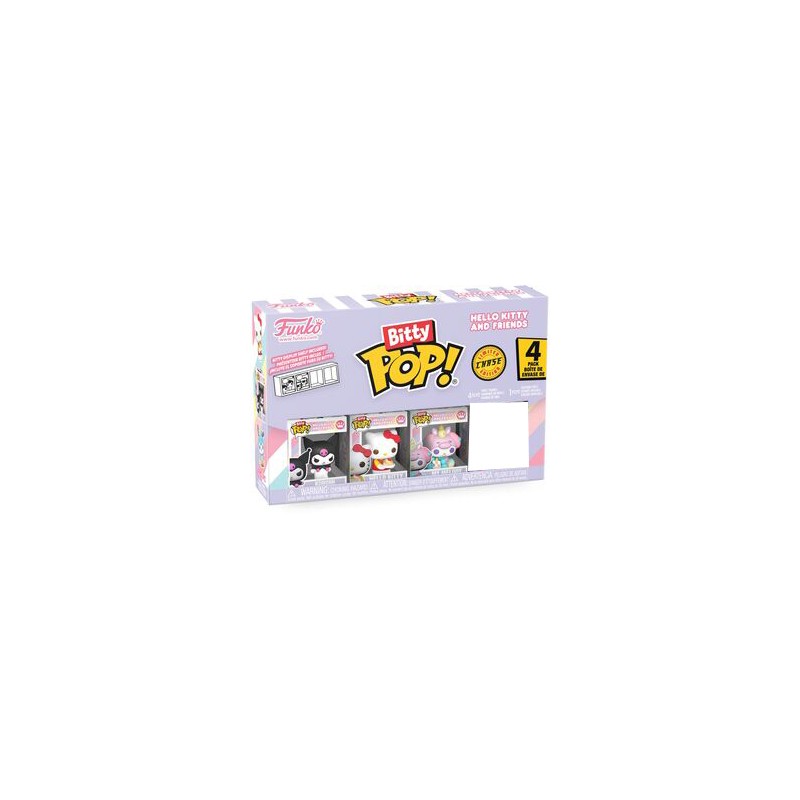Bitty Pop! - Hello Kitty And Friends - Kuromi (4 Pack)