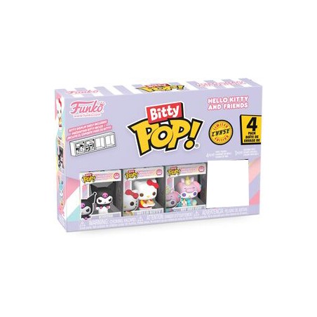 Bitty Pop! - Hello Kitty And Friends - Kuromi (4 Pack)