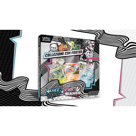 Pokemon - Scarlatto & Violetto - Luce Nera e Fuoco Bianco - Collezione Con Poster (Ita)