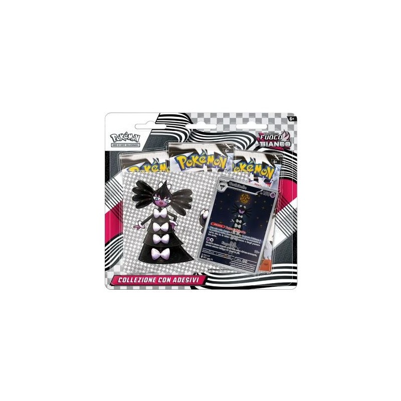Pokemon - Scarlatto & Violetto - Fuoco Bianco (Blister 3 Bustine + 1 Card Gothitelle)