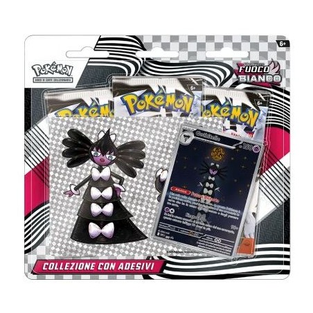 Pokemon - Scarlatto & Violetto - Fuoco Bianco (Blister 3 Bustine + 1 Card Gothitelle)