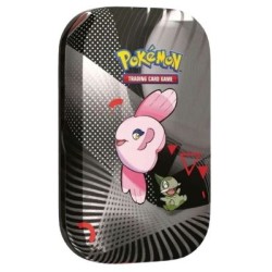 Pokemon - Scarlatto & Violetto - Luce Nera e Fuoco Bianco - Mini Tin Unima Da Collezione - Axew e Alomomola (ITA)