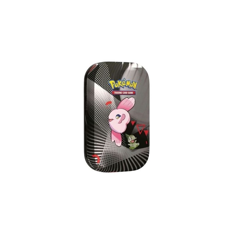 Pokemon - Scarlatto & Violetto - Luce Nera e Fuoco Bianco - Mini Tin Unima Da Collezione - Axew e Alomomola (ITA)