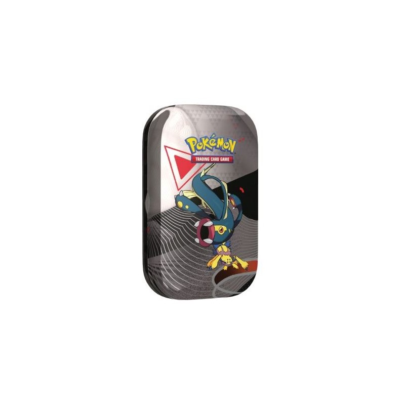 Pokemon - Scarlatto & Violetto - Luce Nera e Fuoco Bianco - Mini Tin Unima Da Collezione - Galvantula e Eelektross (ITA)