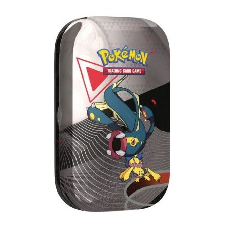 Pokemon - Scarlatto & Violetto - Luce Nera e Fuoco Bianco - Mini Tin Unima Da Collezione - Galvantula e Eelektross (ITA)