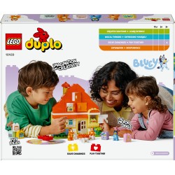 Casa Familiar de Bluey con Juego de Memoria