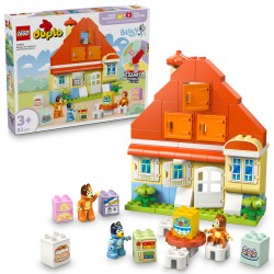 Casa Familiar de Bluey con Juego de Memoria