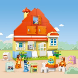 Bluey's Family House with Memory Game