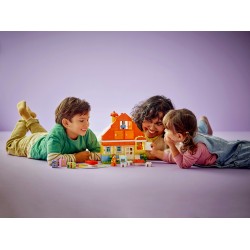 La maison de famille de Bluey et le jeu de mémoire