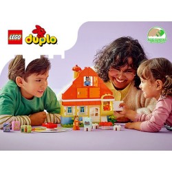 Bluey's Family House with Memory Game