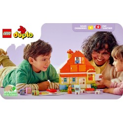 Bluey's Family House with Memory Game