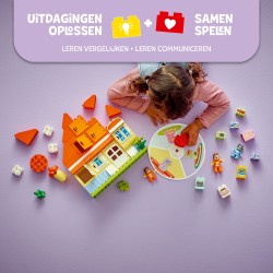 Blueys Familienhaus mit Memory-Spiel