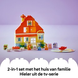Bluey's Family House with Memory Game