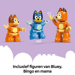 Bluey's Family House with Memory Game