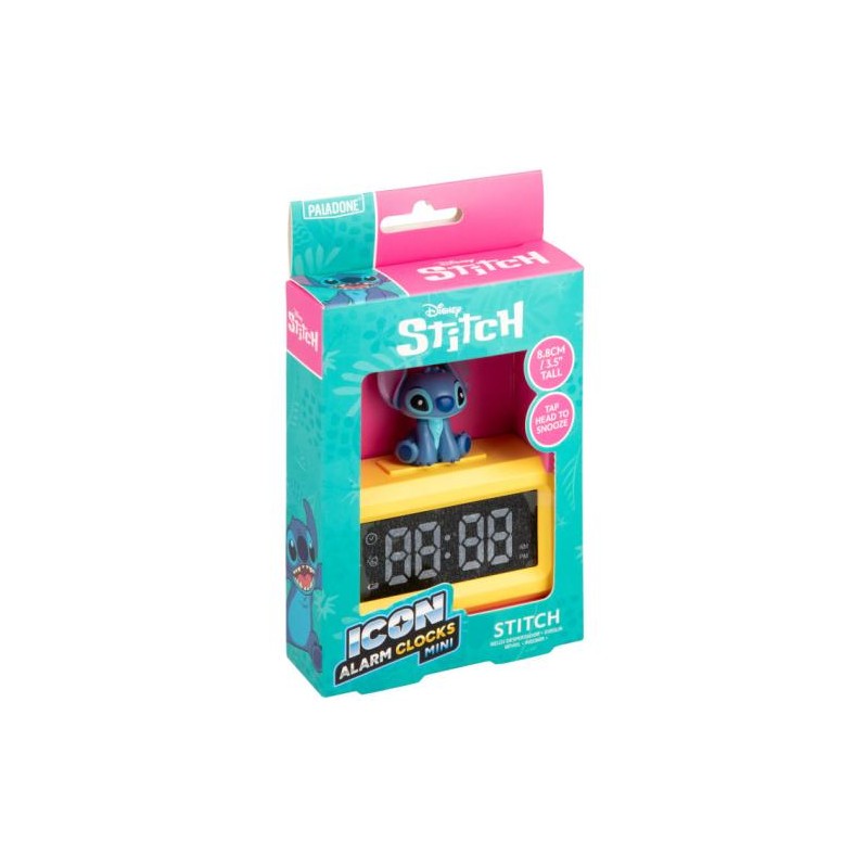 Paladone - Disney - Lilo e Stitch - Mini Stitch Alarm Clock Paladone - Disney - Lilo e Stitch - Mini Stitch Alarm Clock