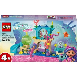 LEGO 11204 Avventura nell’acquario di Gabby sirena