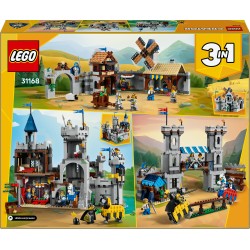 LEGO Creator 3in1 31168 Castello del cavaliere medievale
