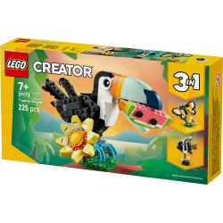 LEGO Creator 3in1 31173 Animali selvatici: tucano tropicale