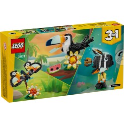 LEGO Creator 3in1 31173 Animali selvatici: tucano tropicale