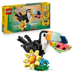 LEGO Creator 3in1 31173 Animali selvatici: tucano tropicale