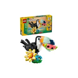 LEGO Creator 3in1 31173 Animali selvatici: tucano tropicale