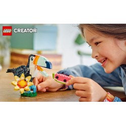 LEGO Creator 3in1 31173 Animali selvatici: tucano tropicale