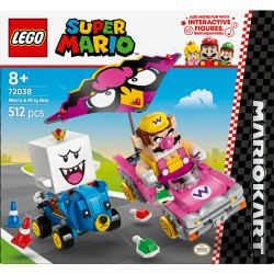 LEGO Super Mario 72038 Mario Kart™ – Wario e Re Boo