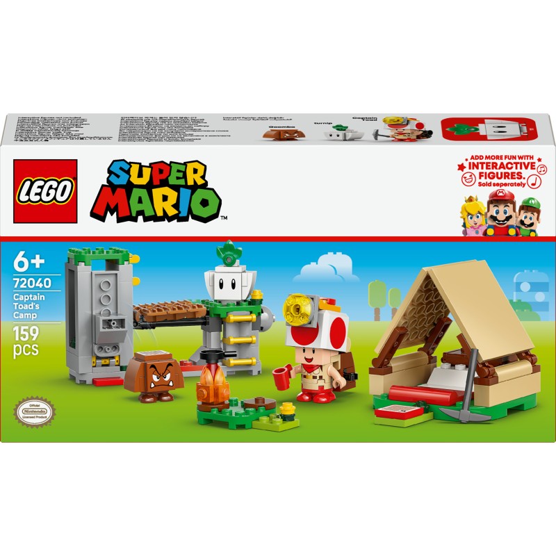 LEGO Super Mario 72040 In campeggio con Capitan Toad LEGO Super Mario 72040 In campeggio con Capitan Toad