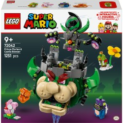 LEGO Super Mario 72042 Principe Florian e Bowser castello