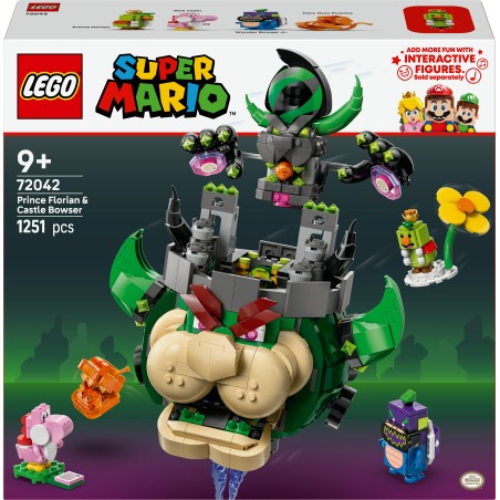 LEGO Super Mario 72042 Principe Florian e Bowser castello