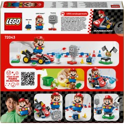 LEGO Super Mario 72043  Mario Kart™ – ® Mario™ interattivo e Kart standard