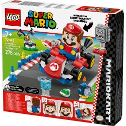 LEGO Super Mario 72043  Mario Kart™ – ® Mario™ interattivo e Kart standard