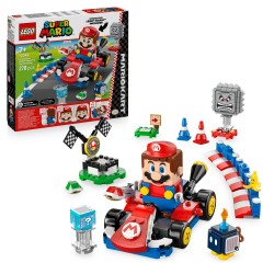 LEGO Super Mario 72043  Mario Kart™ – ® Mario™ interattivo e Kart standard