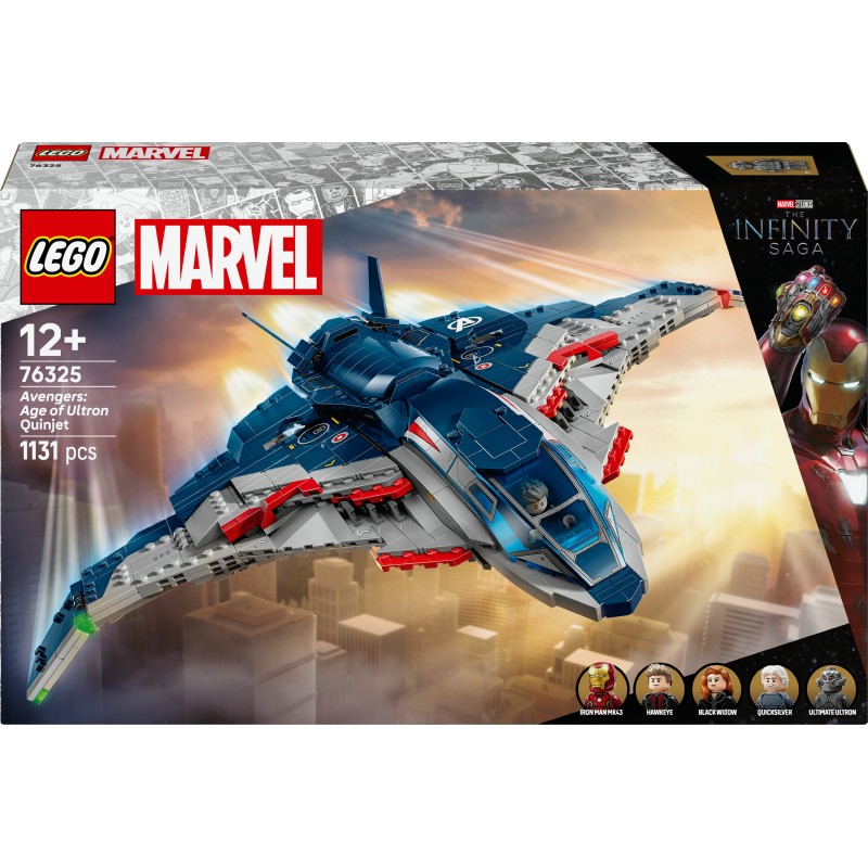 LEGO Marvel 76325 Quinjet Avengers: Age of Ultron